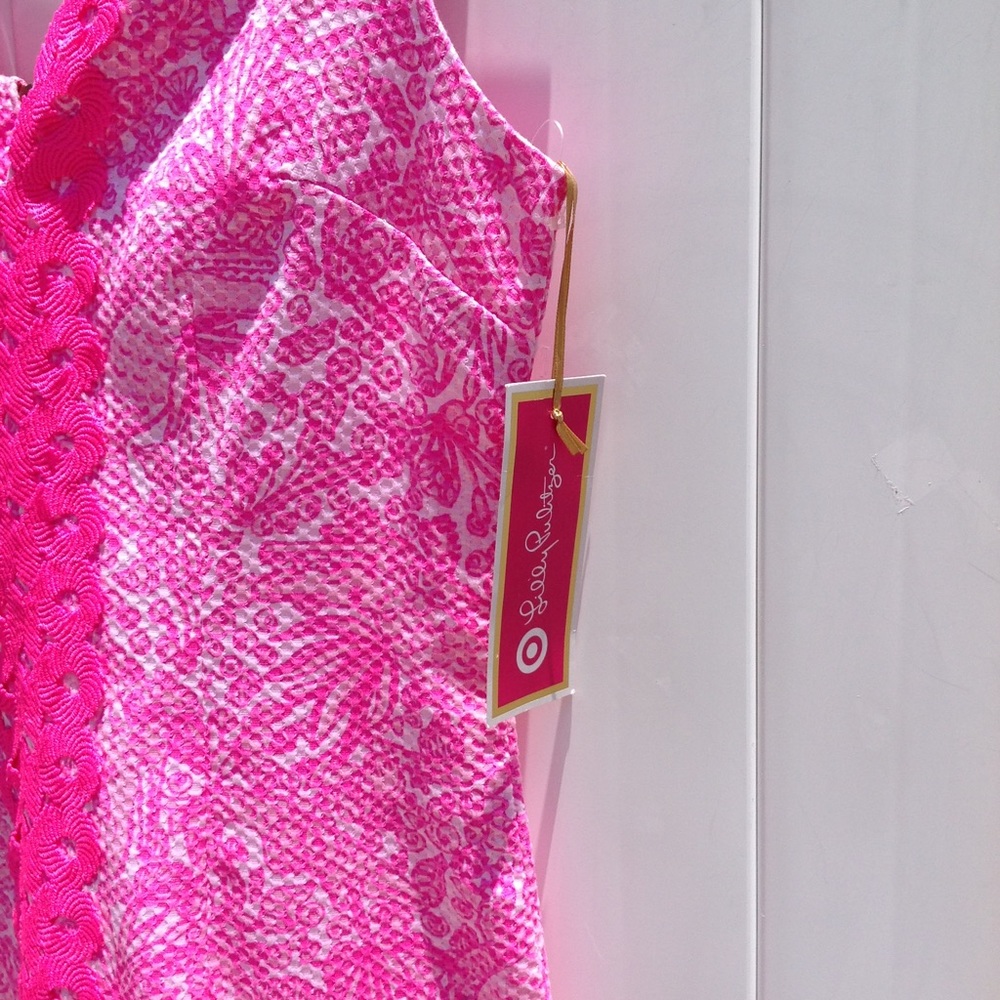 Lilly Pulitzer for Target Floral Pink Mini Dress - Picture 7 of 13